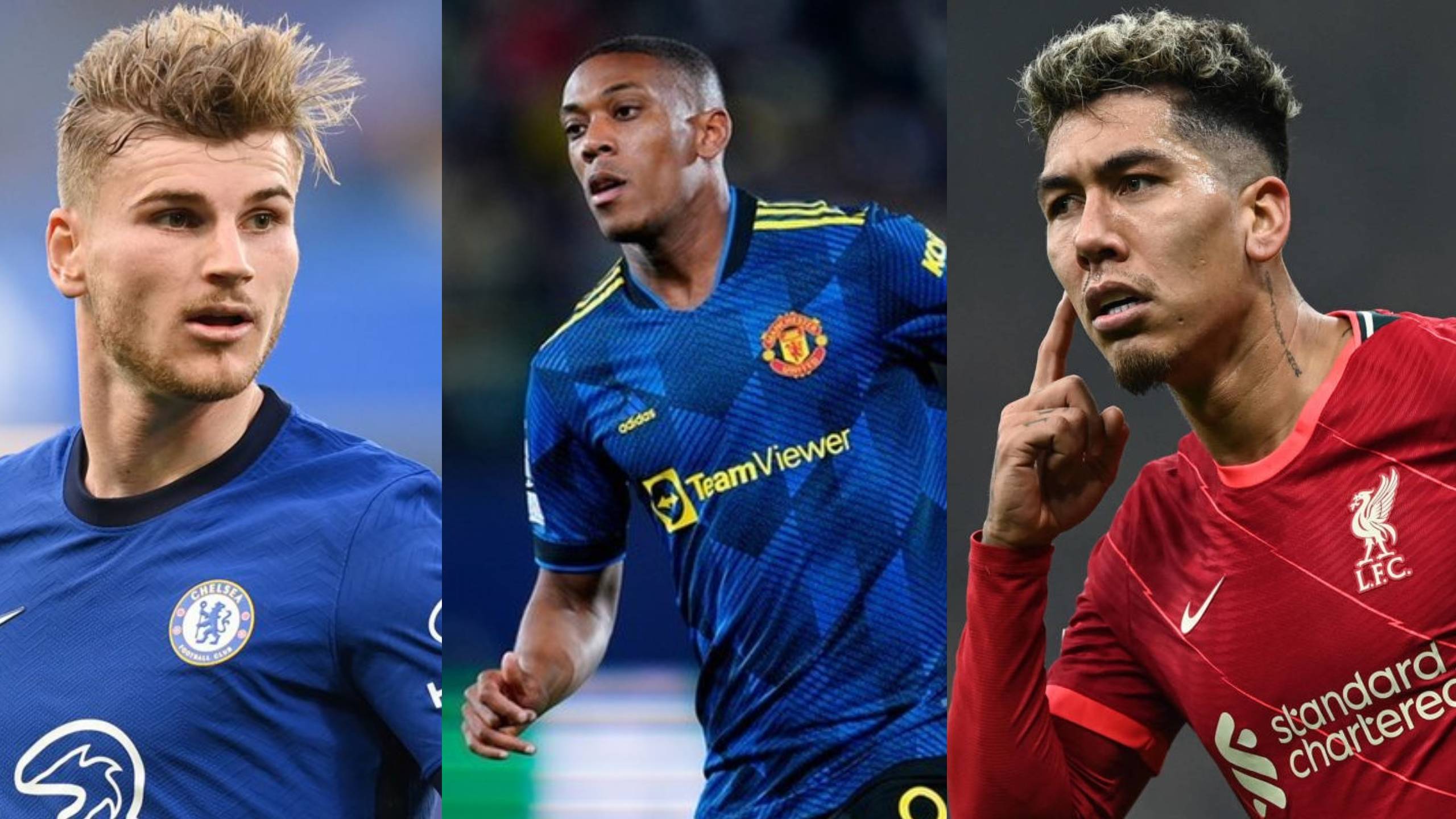Juventus eyeing striker options from the Premier League: Werner, Martial & Firmino