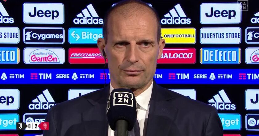 ‘We neet to get points to avoid relegation’ – Every word from Allegri’s post-Monza press conference