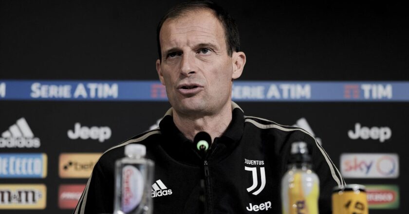 Juventus press conference with Allegri on the match against Atalanta, punishmens plus more