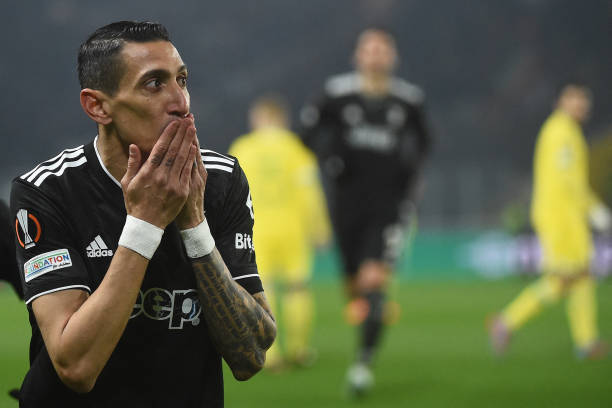 Di Maria’s fitness concerns leave Allegri with tough decisions to make ahead of Europa League clash