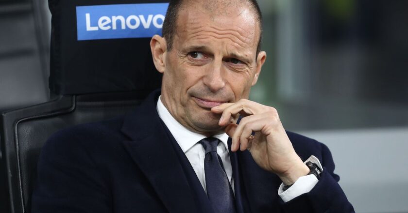 Allegri’s job safe at Juventus, says club director Francesco Calvo